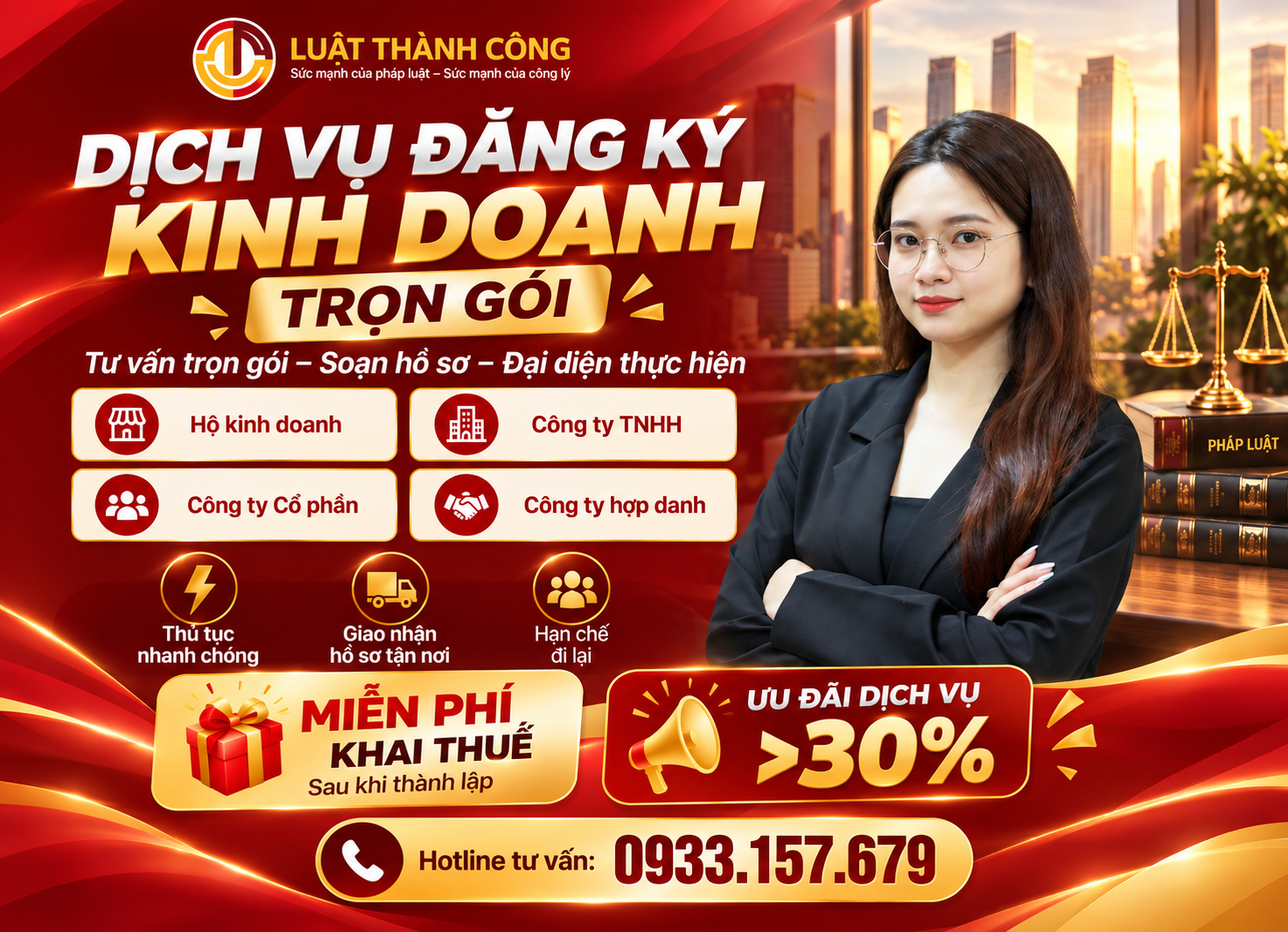 Dịch Vụ Đăng Ký Kinh Doanh Trọn Gói 2026