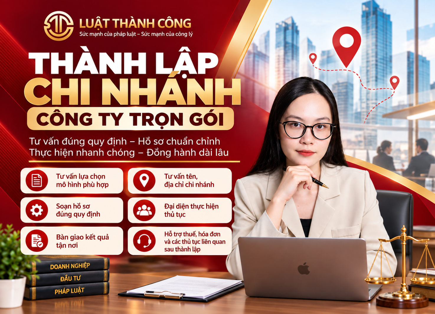 Dịch Vụ Thành Lập Chi Nhánh Công Ty