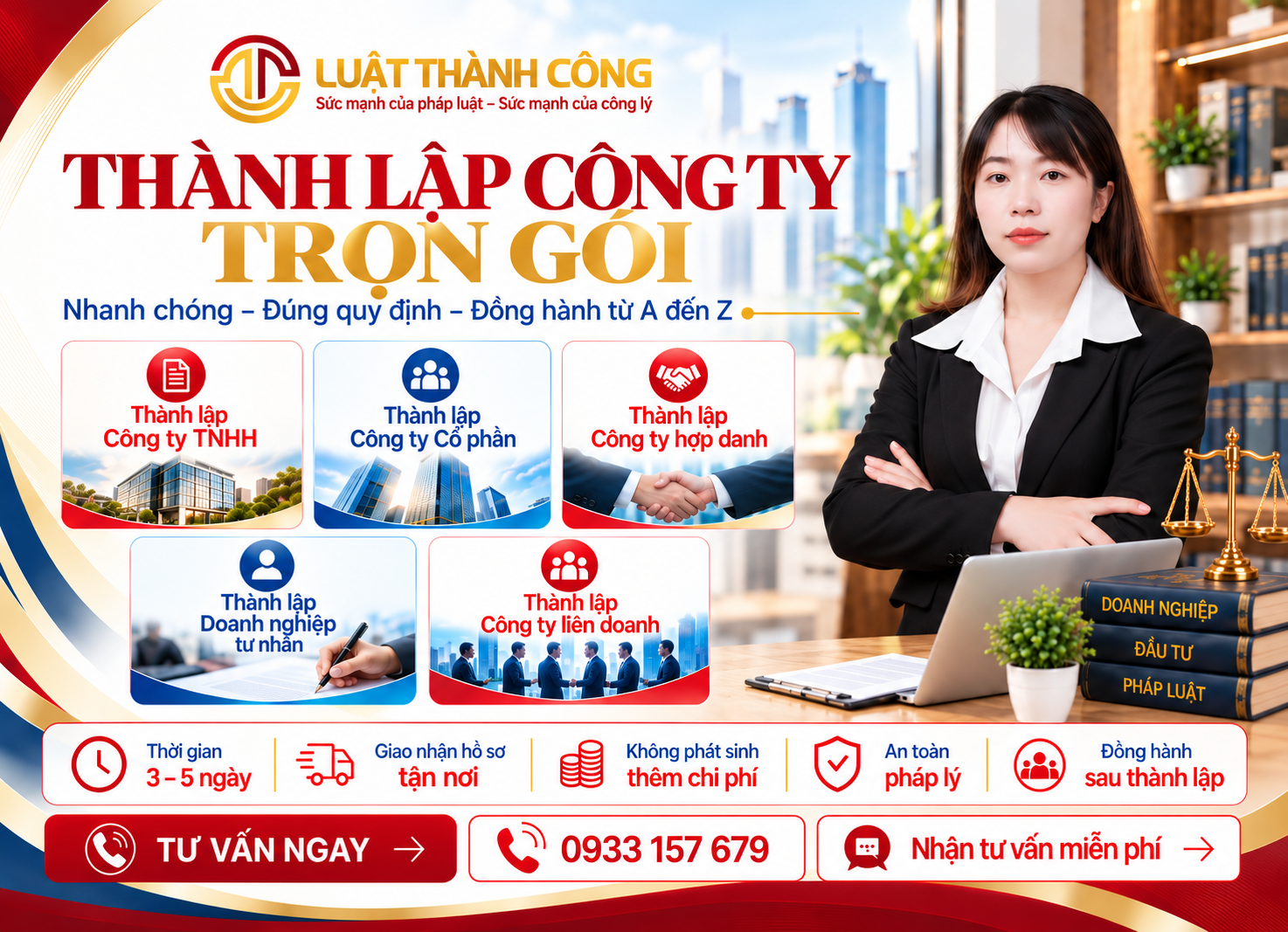 Dịch Vụ Thành Lập Công Ty Trọn Gói